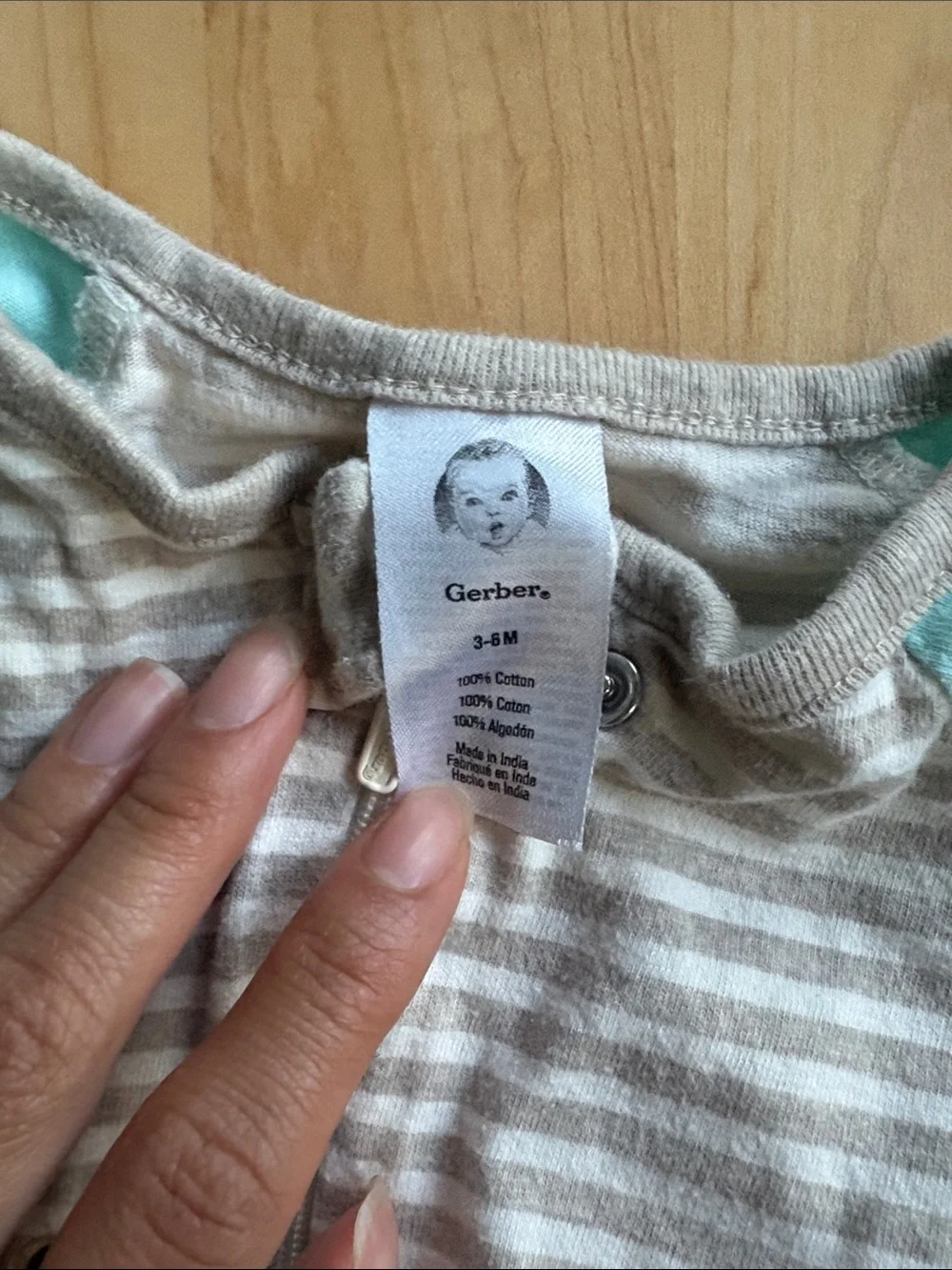 Gerber Footed Onesie